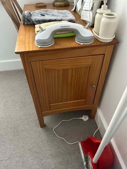 Photo of free Small desk with cupboard (Bransford WR6) #2