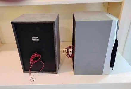 Photo of free Compact Stereo Speakers - 3-Way (Wallingford (Good Shepherd)) #2