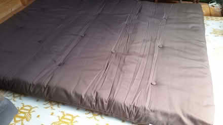 Photo of free Futon mattress - double - brown (Blackwell CA2) #1
