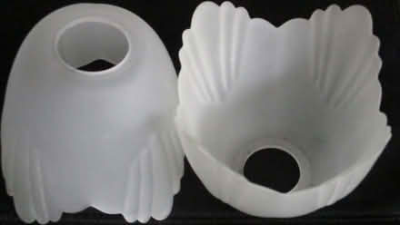 Photo of free 2 Frosted Glass Lamp Shades (Little Hulton M38) #1