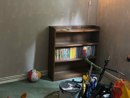 Photo of free brown book case (BR6) #1