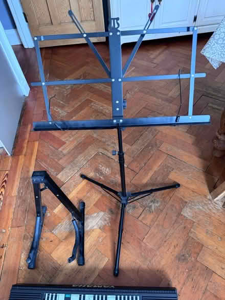 Photo of free Music stands and keyboard (Roath Lake CF23) #4