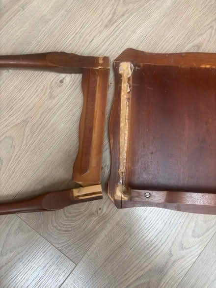 Photo of free 1930s small side table (New Marston OX3) #3