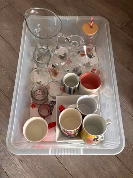 Photo of free Glasses, plates etc (CT3) #1