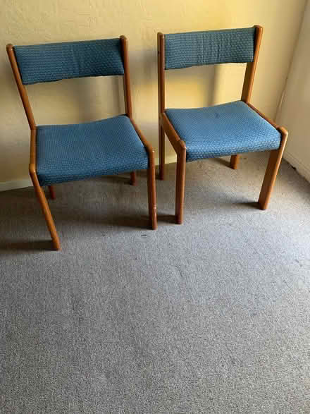 Photo of free Pairs of chairs and wooden cart (Downtown San Rafael near 101) #2