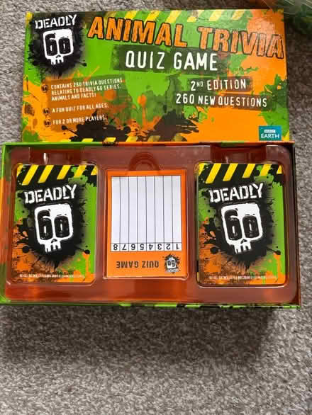 Photo of free Deadly Sixty Quiz Game (Dover CT3) #2
