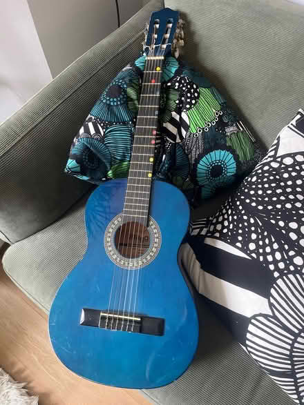Photo of free Stagg half size guitar- blue (Crouch End N8) #1