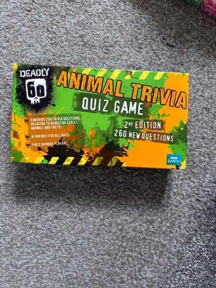 Photo of free Deadly Sixty Quiz Game (Dover CT3) #1