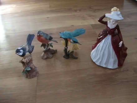 Photo of free Display Ornaments - Birds, Coalport lady (Woodthorpe LE11) #1