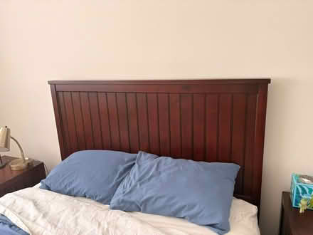 Photo of free Bed Frame and Matching End Tables (Westwood) #2