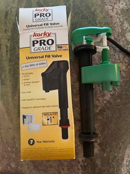 Photo of free Toilet Universal fill valve (San Anselmo) #2