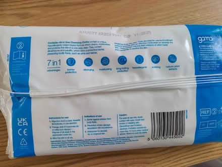Photo of free Body cleansing wipes (Herdings, S14) #3