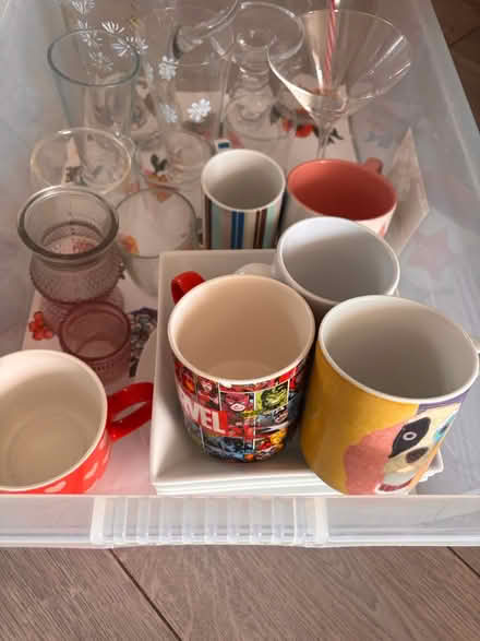 Photo of free Glasses, plates etc (CT3) #2