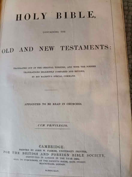 Photo of free Bible (Stafford ST16) #4