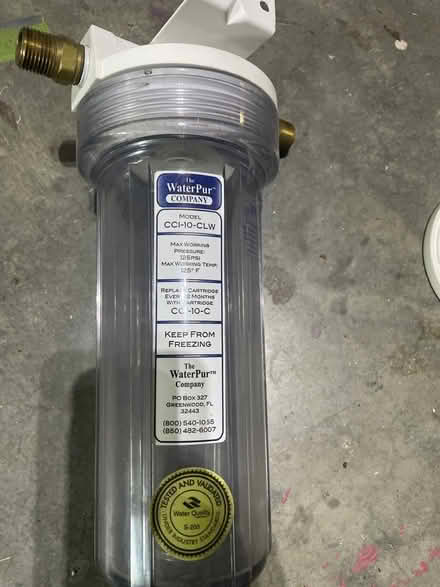Photo of free Camper water filter container (Clemmons) #2