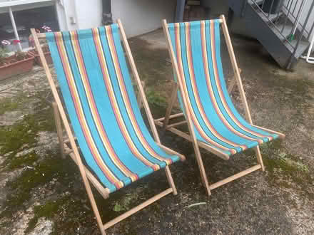 Photo of free Deck Chairs (Islington N1) #1