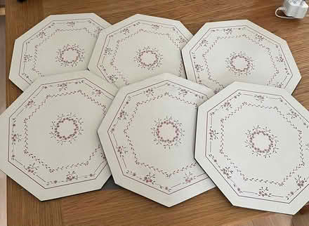 Photo of free 6 octagonal table mats (Bramhall SK7) #1