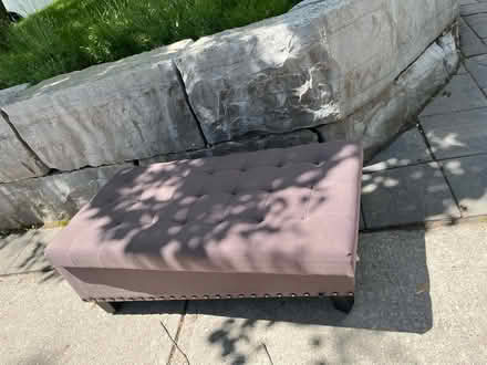 Photo of free Storage ottoman (Midtown) #1