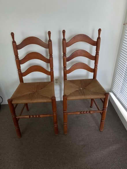 Photo of free Pairs of chairs and wooden cart (Downtown San Rafael near 101) #4