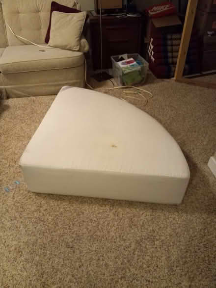 Photo of free 1/4 Round Mattress (central calgary) #1