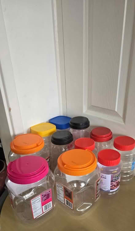 Photo of free Plastic Storage Jar (Broxtowe NG8) #1