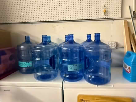 Photo of free 5 gallon water bottles (South Elgin) #1