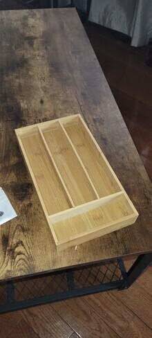 Photo of free glasses chain and bamboo silverware holder #2