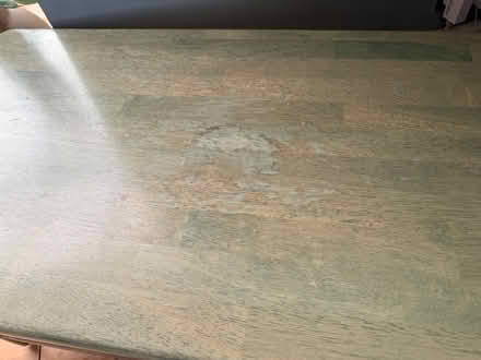 Photo of free Green bamboo coffee table (Urmston) #2