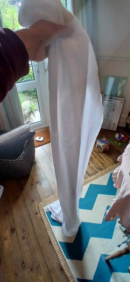Photo of free White voile/ curtain (CT11) #1