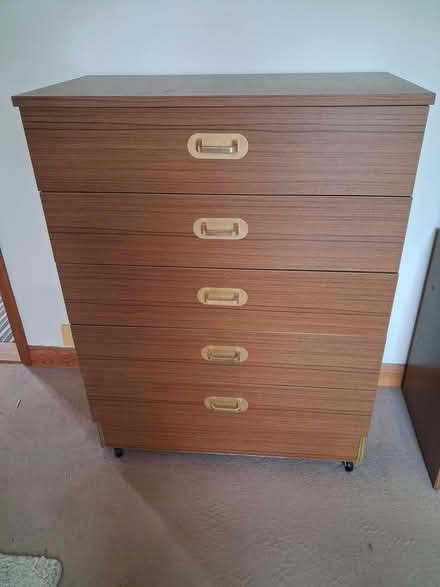 Photo of free Chest of drawers (Rhayader LD6) #1