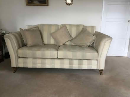 Photo of free 3 Seater Settee &Chair (DE56 Mount pleasant Belper) #1