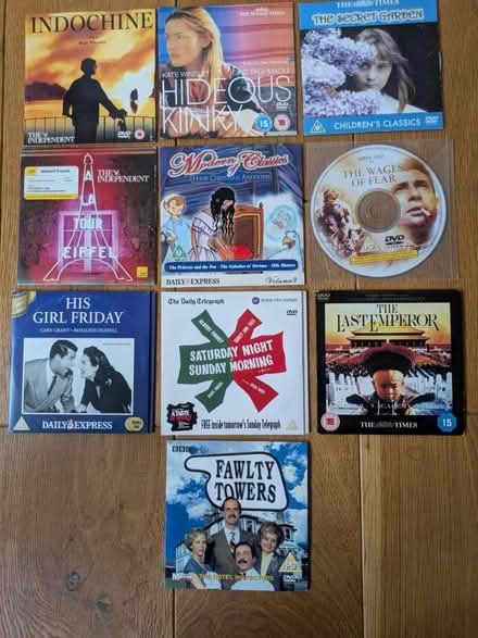 Photo of free 10 DVDs (Bexleyheath DA6) #1