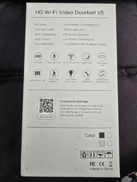 Photo of free WiFi doorbell (Greenstead CO4) #2