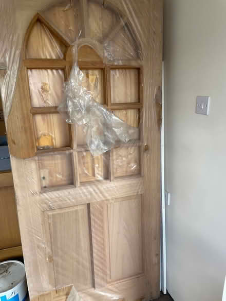Photo of free Unglazed wooden front door (GL10) #1