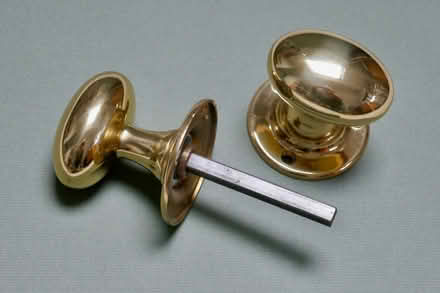 Photo of free Oval brass door knobs (Freshford BA2) #1