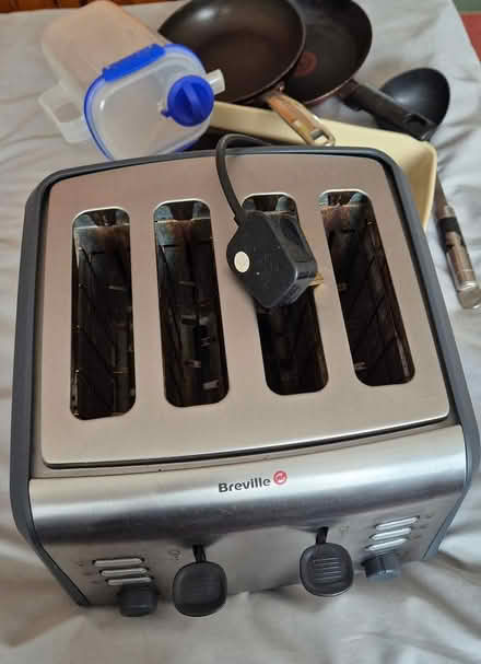 Photo of free Toaster, Jug, Frying Pans, etc (BH9, Muscliff, Bournemouth) #1