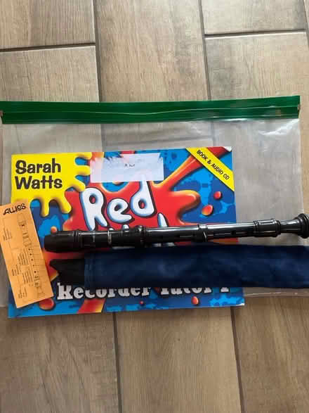 Photo of free Recorder and book (Fetcham) #1
