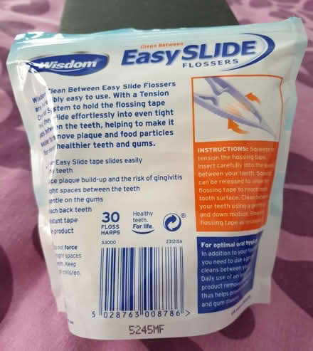 Photo of free Easy Slide dental flossers (toxteth L8) #2