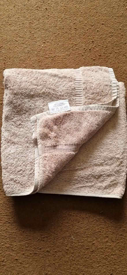Photo of free Beige bath towel (Upper Weston, Bath) #1