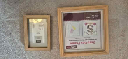 Photo of free 2 photo frames 6x4" and 8x8" (Greaves LA1) #1