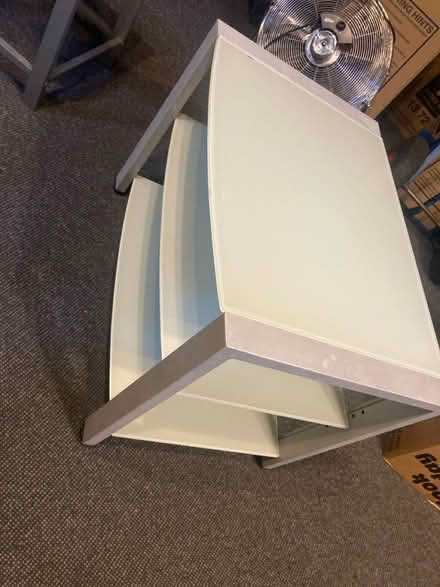 Photo of free Coffee table with shelves (Spotswood) #1