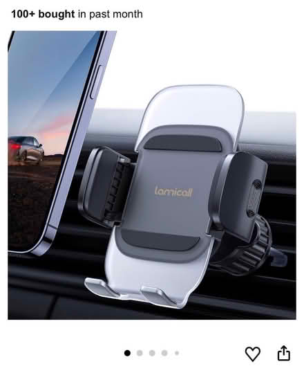 Photo of free Phone holder for the car (Carnforth LA5) #3