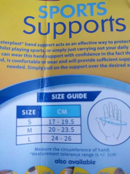 Photo of free New, hand support ((Wembley HA0)) #2