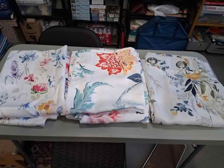 Photo of free Curtain panels 52 x 63 (Snell and Santa Teresa) #1