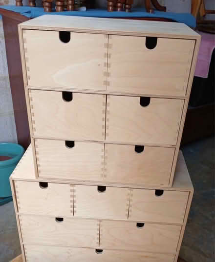 Photo of IKEA moppe desk drawers (Tysoe CV350S) #1