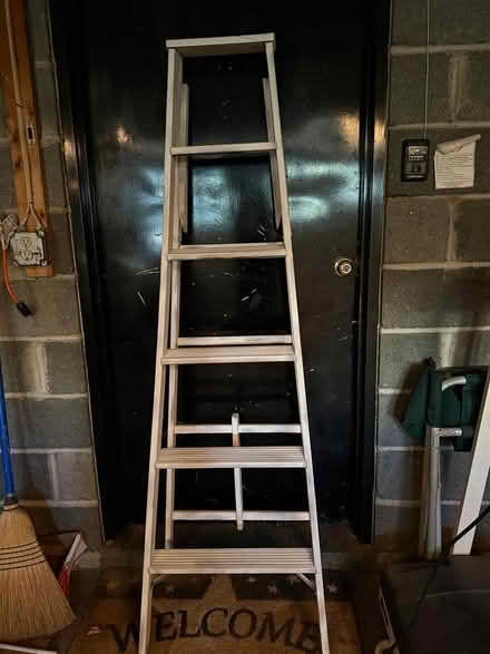 Photo of free 6 ft Wooden Ladder (downtown area Ridgewood NJ) #1