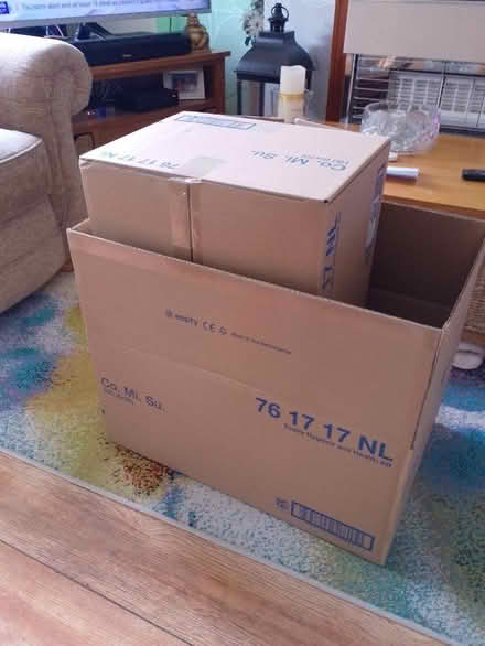 Photo of free Large cardboard. Boxes (Wood Top BB4) #1
