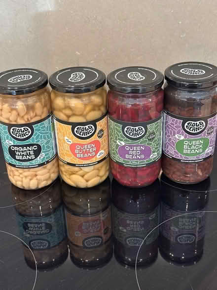 Photo of free 4 x XL jars of Bold Beans (Woodford SK7) #1