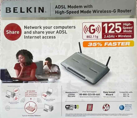 Photo of free Belkin ADSL Modem with Wireless-G Router (Widmer End HP15) #1