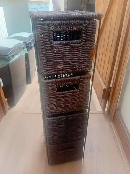 Photo of free 4 drawer storage unit (Wr2) #1